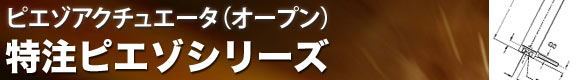 特注ピエゾシリーズ